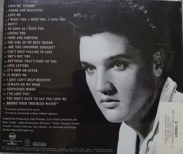 Elvis Presley : Heart & Soul (CD, Comp, Club, RM)
