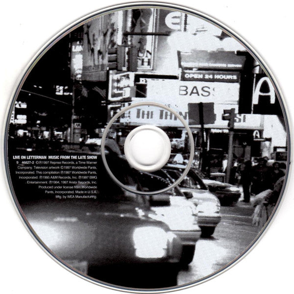 Various : Live On Letterman (Music From The Late Show) (CD, Album)