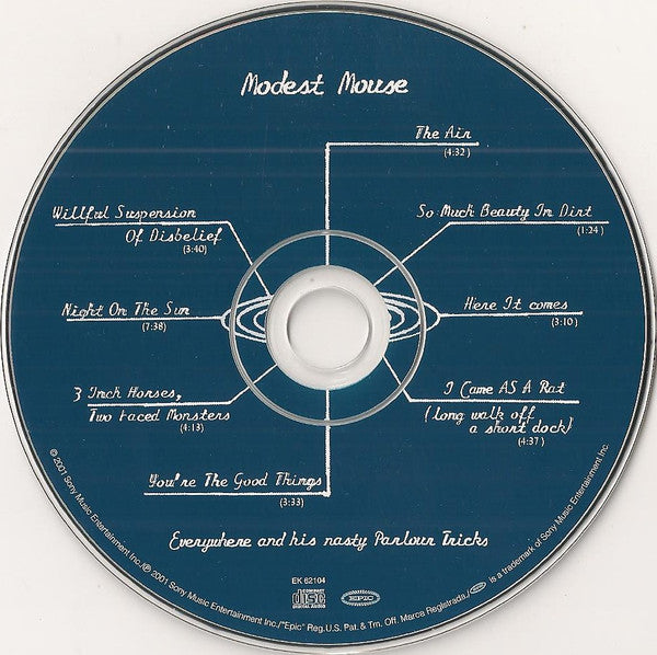 Modest Mouse : Everywhere And His Nasty Parlour Tricks (CD, EP)