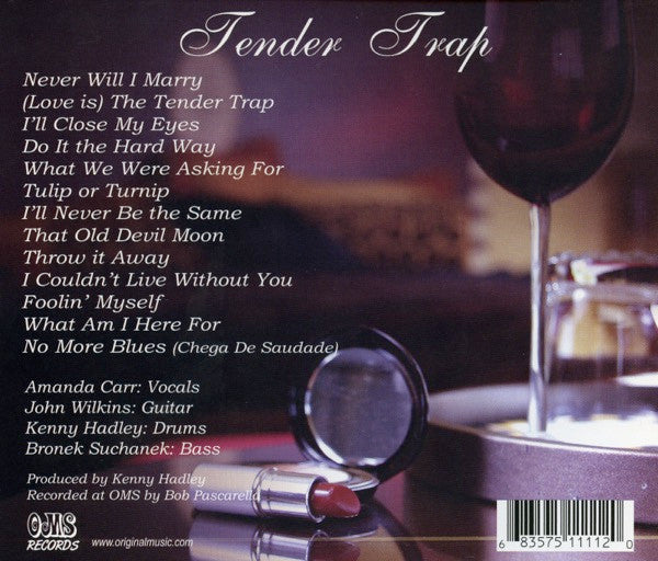 Amanda Carr : Tender Trap (CD, Album)