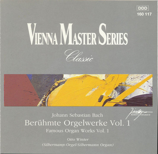 Johann Sebastian Bach, Otto Winter : Berühmte Orgelwerke Vol. 1 = Famous Organ Works Vol. 1 (CD, Album)