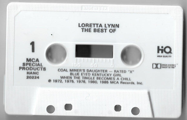 Loretta Lynn : The Best Of (Cass, Comp)