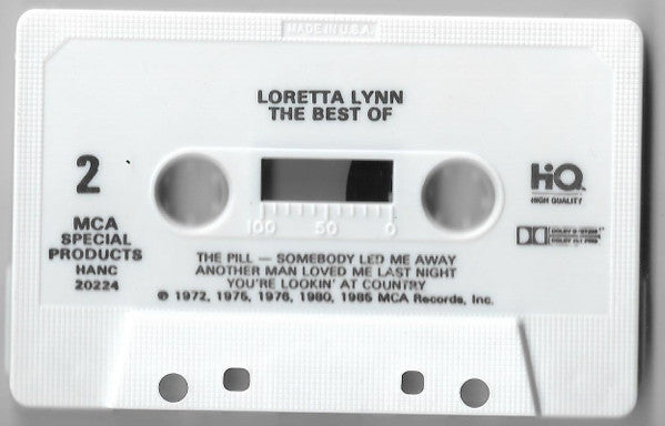 Loretta Lynn : The Best Of (Cass, Comp)