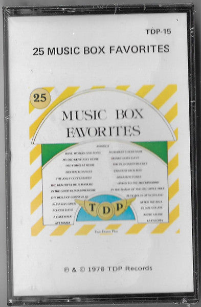 Various : 25 Music Box Favorites (Cass, Album, Comp)