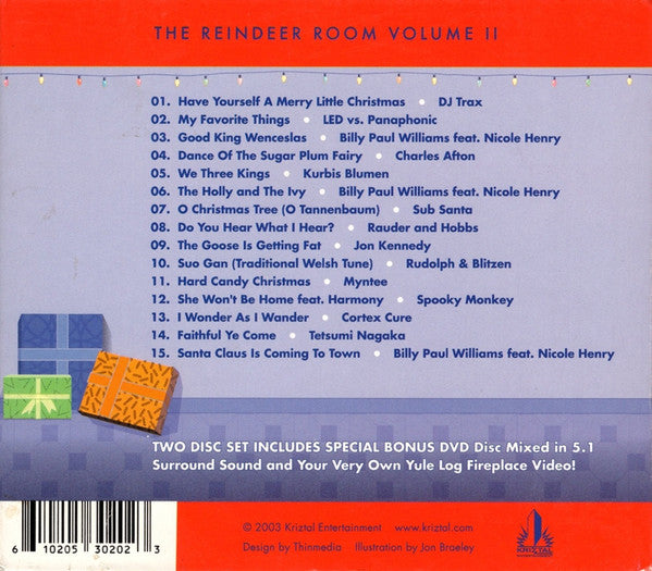 Various : The Reindeer Room Volume II (CD + DVD)