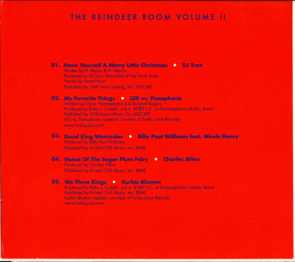Various : The Reindeer Room Volume II (CD + DVD)