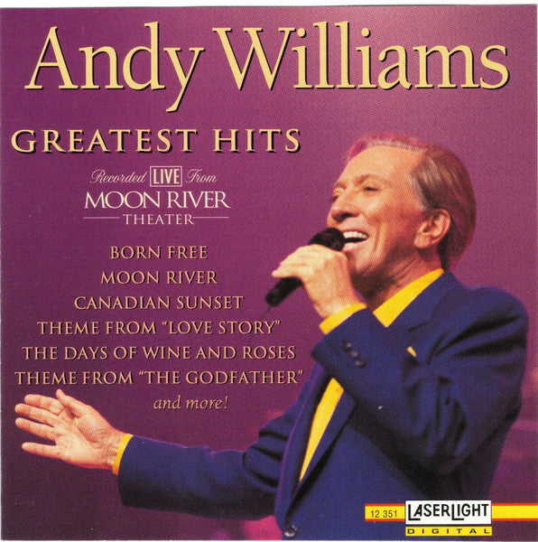 Andy Williams : Greatest Hits (CD, Album, RE)