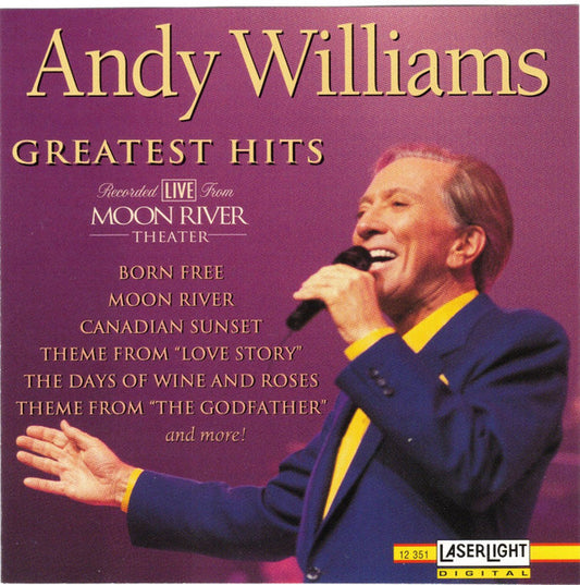 Andy Williams : Greatest Hits (CD, Album, RE)