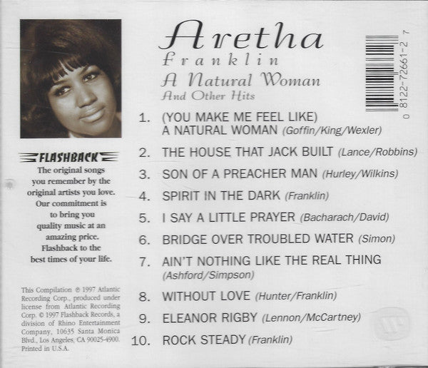 Aretha Franklin : A Natural Woman And Other Hits (CD, Comp, RM)