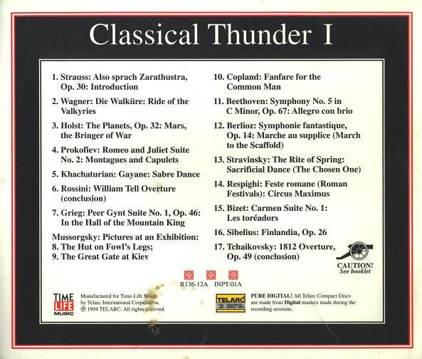 Various : Classical Thunder I (CD, Comp)