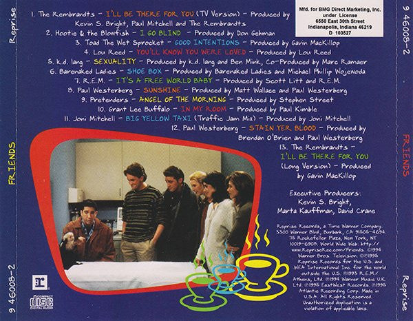 Various : Friends (CD, Comp, Club)
