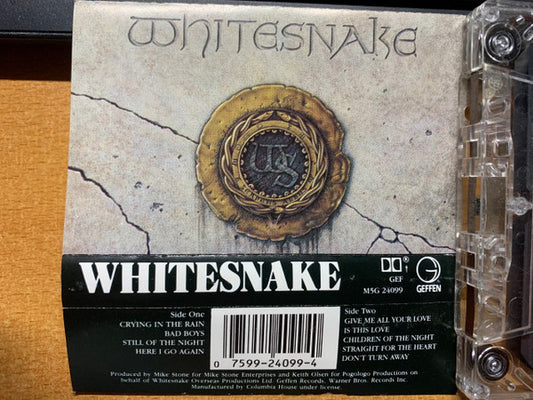 Whitesnake : Whitesnake (Cass, Album, Club, CH,)