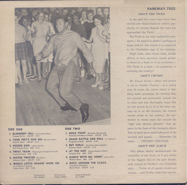 Chubby Checker - For Twisters Only (LP) (G+) - Endless Media