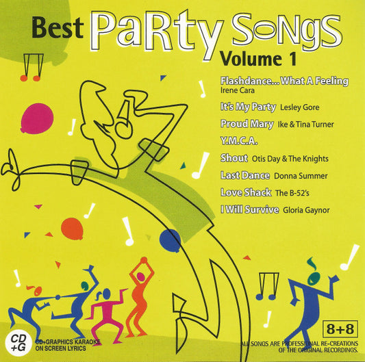 Unknown Artist : Best Party Songs Volume 1 (CD+G, Album)
