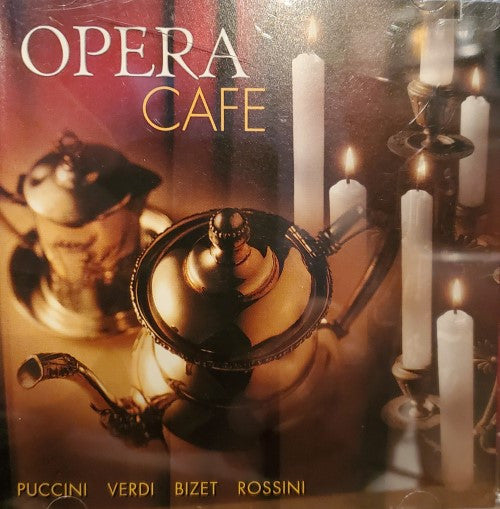 Giacomo Puccini, Giuseppe Verdi, Georges Bizet, Gioacchino Rossini : Opera Cafe (CD, Comp, RM)
