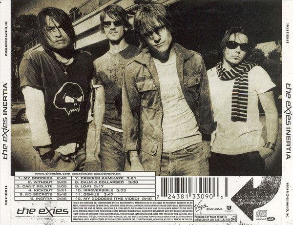 The Exies : Inertia (CD, Album, Enh)