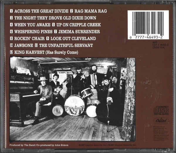 The Band : The Band (CD, Album, RE, Las)