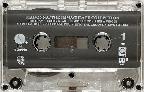 Madonna : The Immaculate Collection (Cass, Comp, Dol)
