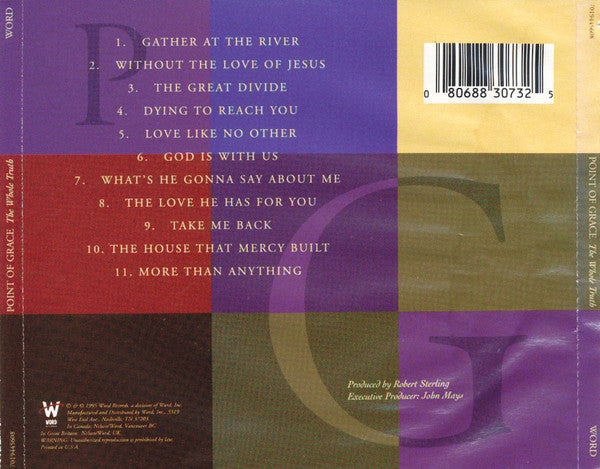Point Of Grace : The Whole Truth (CD, Album)