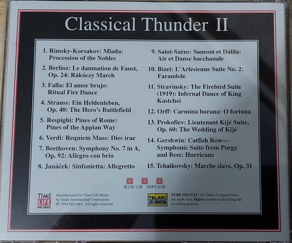 Various : Classical Thunder II (CD, Comp)