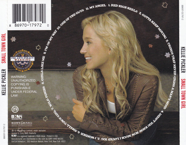 Kellie Pickler - Small Town Girl (CD) (VG+) - Endless Media