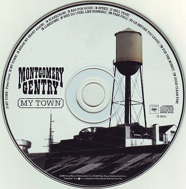 Montgomery Gentry : My Town (CD, Album)