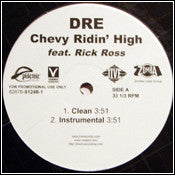 Dre feat. Rick Ross - Chevy Ridin' High (12") (VG+) - Endless Media