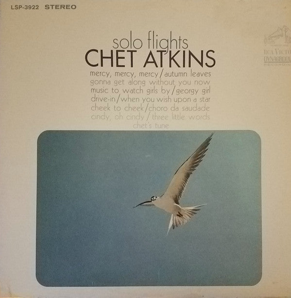 Chet Atkins : Solo Flights (LP, Album, Hol)