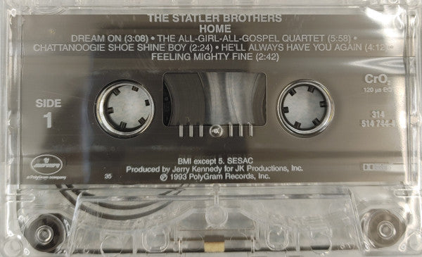 The Statler Brothers : Home (Cass, Album)