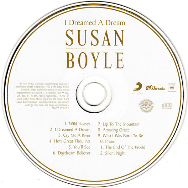 Susan Boyle : I Dreamed A Dream (CD, Album)