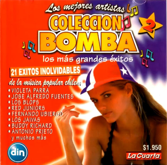 Various : Colección Bomba Vol. 2: 21 Éxitos Inolvidables de La Música Popular Chilena (CD, Comp)