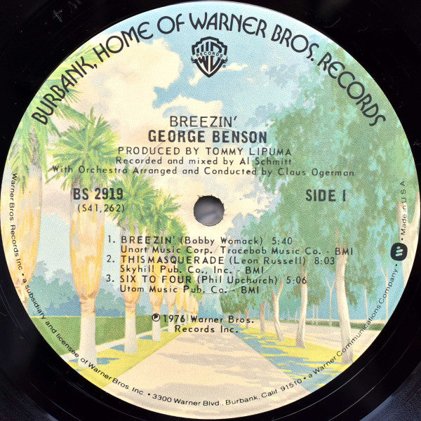 George Benson - Breezin' (LP) (VG) - Endless Media