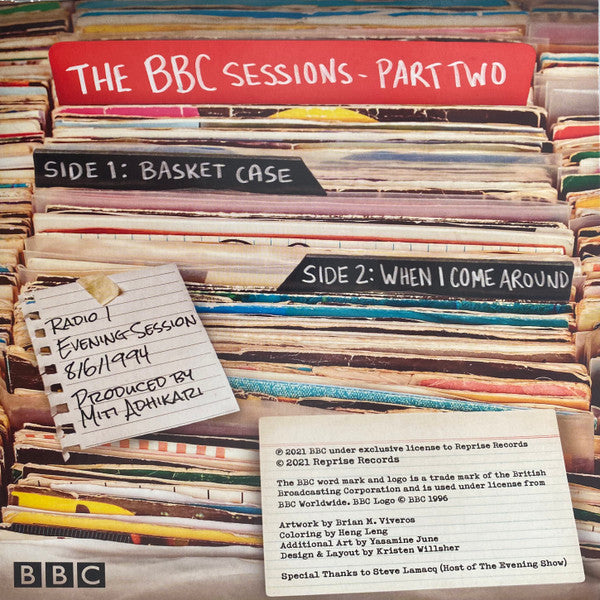Green Day : The BBC Sessions 7” Part 2 (7", Single, Ltd, Pur)