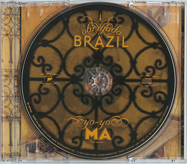 Yo-Yo Ma : Obrigado Brazil (CD, Album)