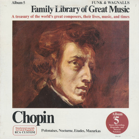 Frédéric Chopin - Polonaises, Nocturne, Etudes, Mazurkas (LP) (G+) - Endless Media