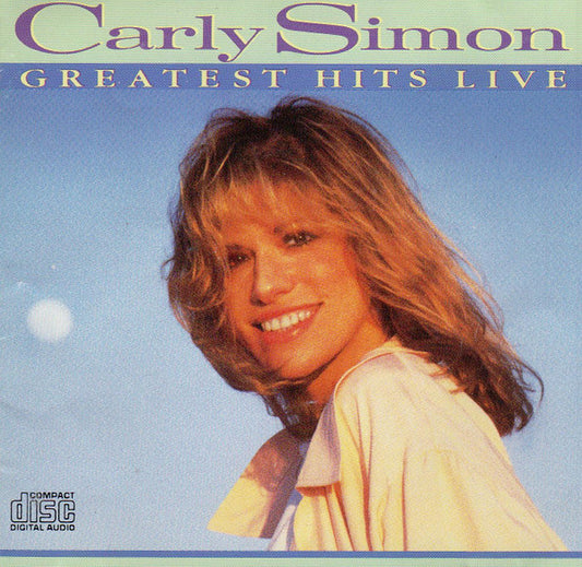 Carly Simon : Greatest Hits Live (CD, Album, RP)