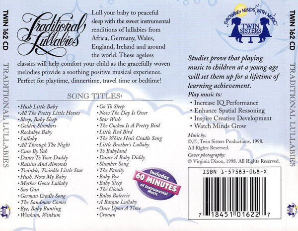 Twin Sisters : Traditional Lullabies (CD, Album)