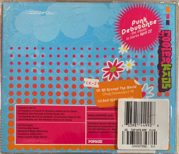 Cooler Kids : All Around The World (Punk Debutante) (CD, Single)