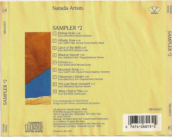 Narada Artists : Sampler #2 (CD, Smplr)