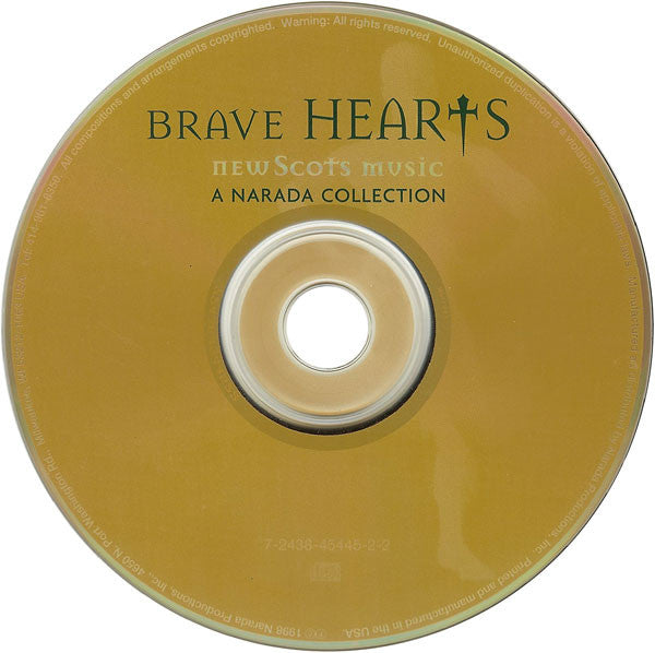 Various : Brave Hearts , New Scots Music A Narada Collection  (CD, Comp, 20b)