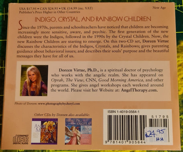 Doreen Virtue : Indigo, Crystal, And Rainbow Children  (CD, Album)