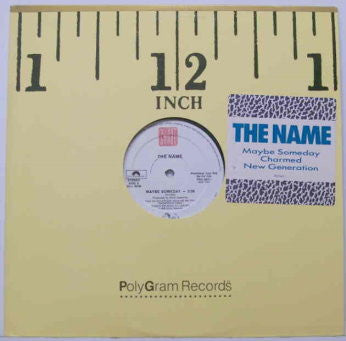 The Name : Maybe Someday (12", EP, Promo)