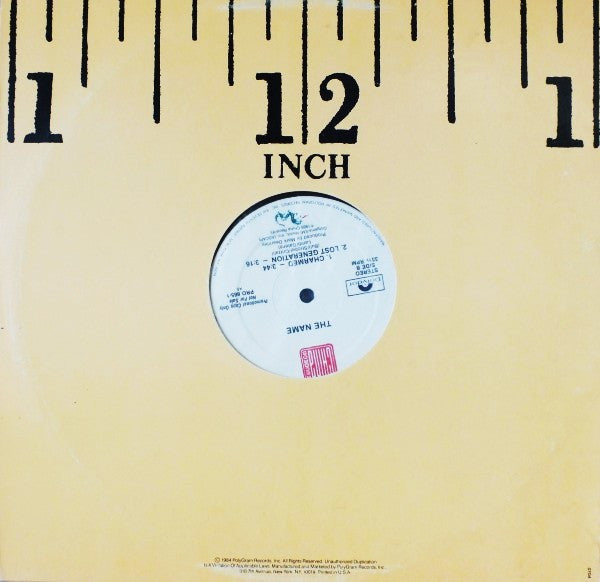 The Name : Maybe Someday (12", EP, Promo)