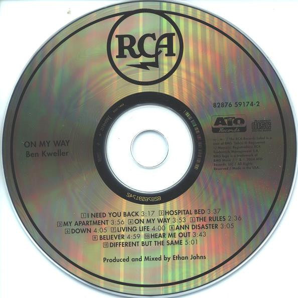 Ben Kweller : On My Way (CD, Album)