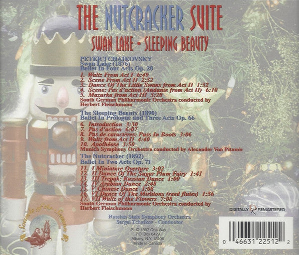 Various : The Nutcracker Suite  Swan Lake Sleeping Beauty (CD, Comp, RM)