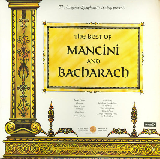 Henry Mancini And Burt Bacharach - The Best Of Mancini And Bacharach (LP) (VG) - Endless Media