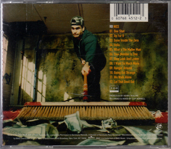 Rollins Band : Nice (CD, Album)