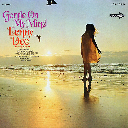 Lenny Dee  - Gentle On My Mind (LP) (VG+) - Endless Media