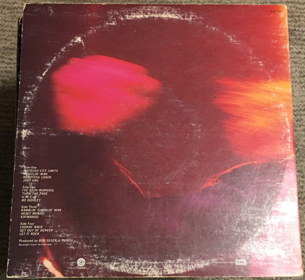 Bob Seger And The Silver Bullet Band : Live Bullet (2xLP, Los)