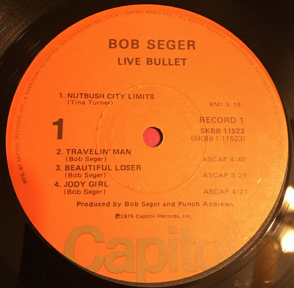 Bob Seger And The Silver Bullet Band : Live Bullet (2xLP, Los)